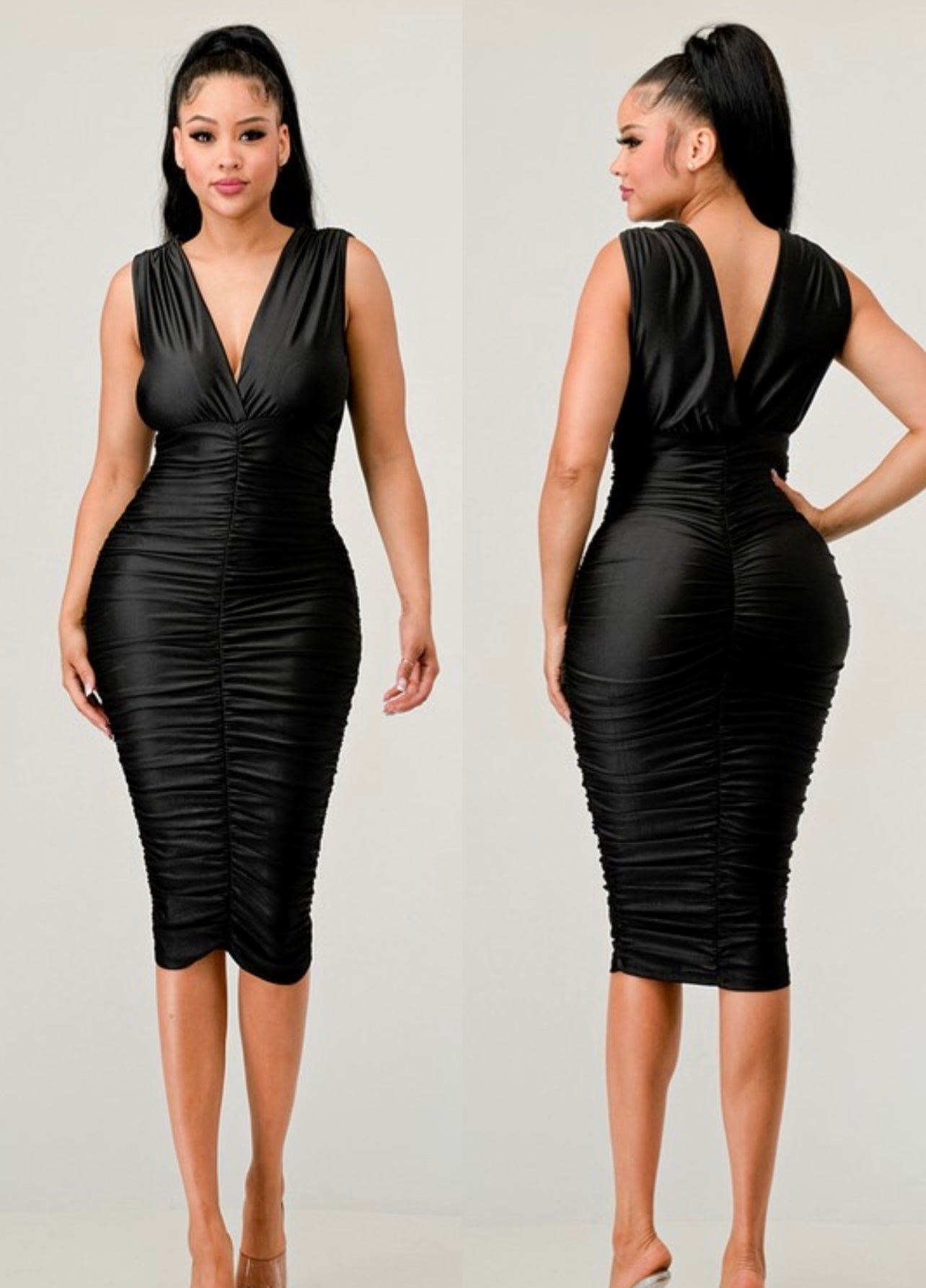 Melissa dress - Black