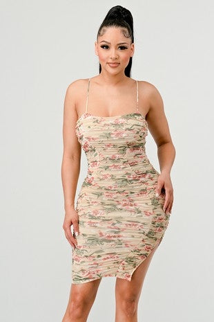 Floral brunch - Beige La Patrona Fashion Floral brunch - Beige La Patrona Fashion