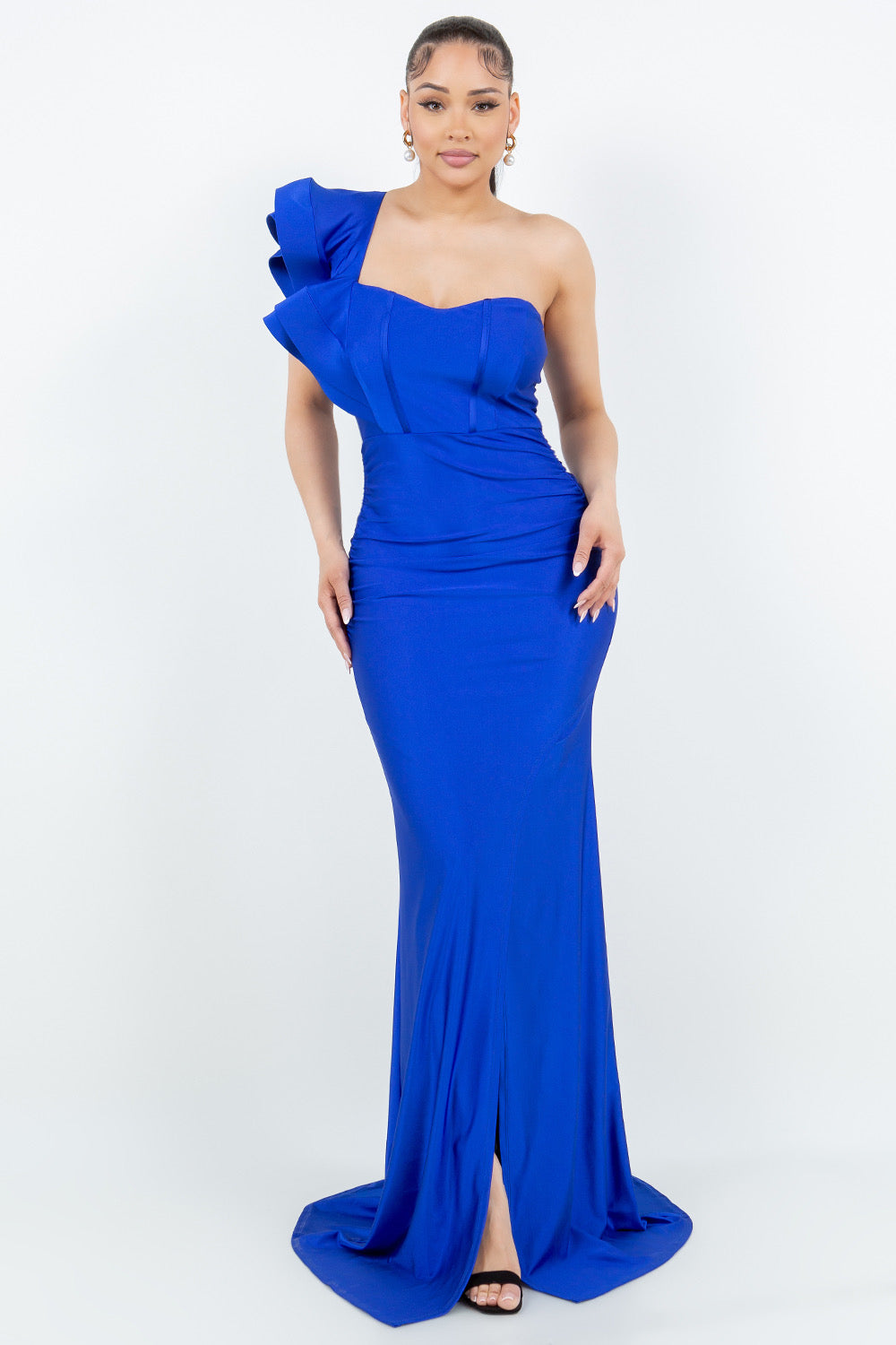 Fatima maxi dress - Royal blue