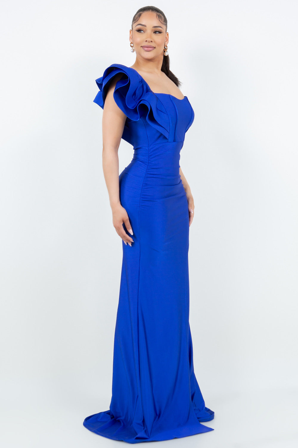 Fatima maxi dress - Royal blue