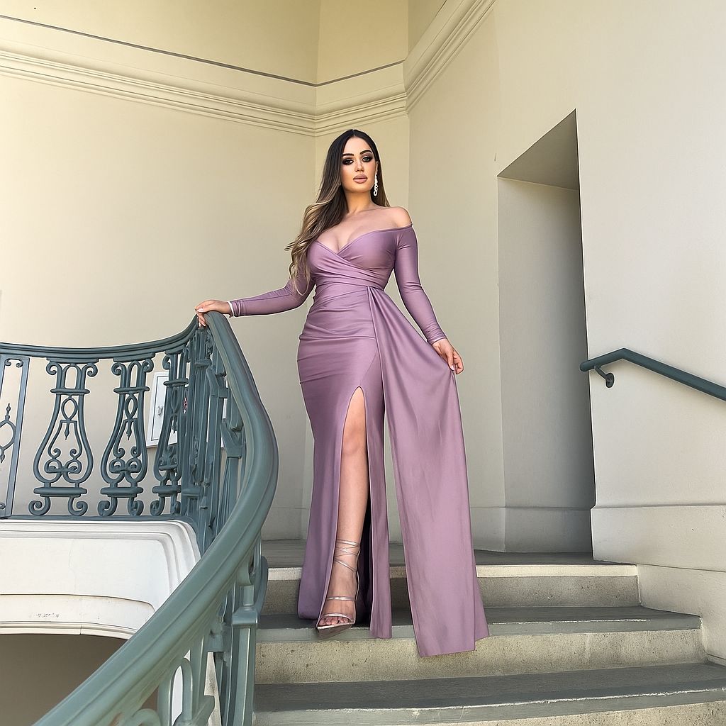 Diana dress - Mauve