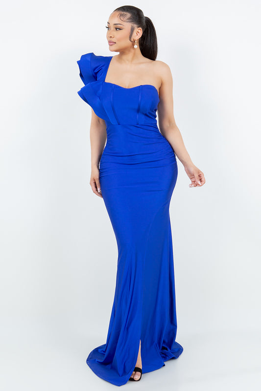 Fatima maxi dress - Royal blue