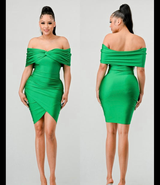 Rye green dress